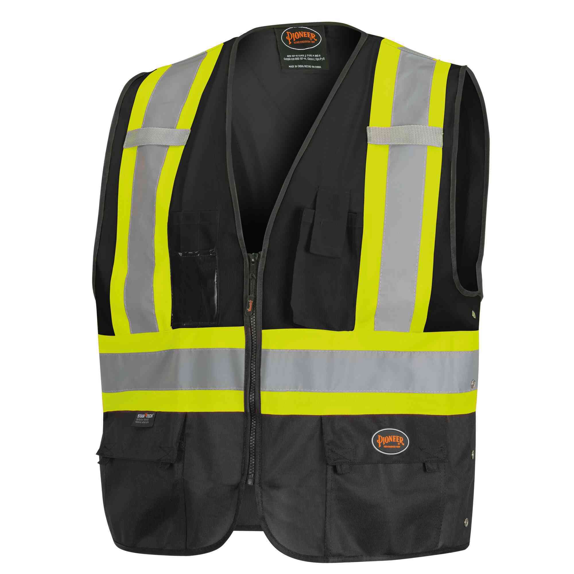 Pioneer Safety Vest - Black
